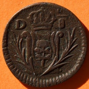Аверс монеты Мексика, ⅛ реала, 1821-1823