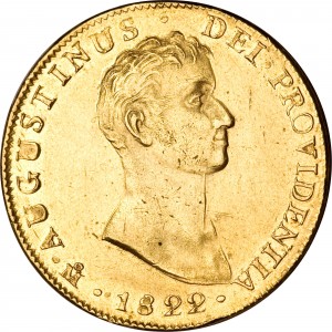 Аверс монеты Мексика, 8 эскудо, 1822