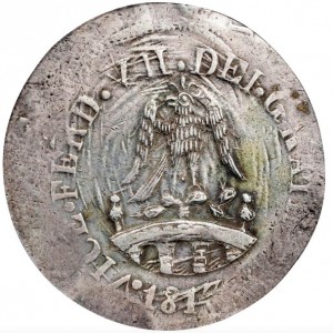 Аверс монеты Мексика, 8 реалов, 1812-1813, Национальный конгресс