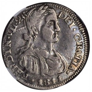 Реверс монеты Мексика, 2 реала, 1811-1812