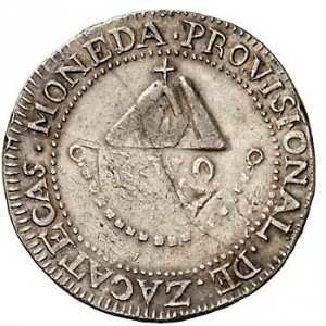 Реверс монеты Мексика, 8 реалов, 1810-1811