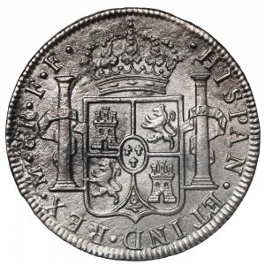 Реверс монеты Мексика, 1 реал, 1772-1784