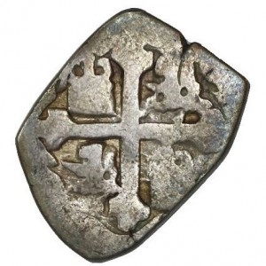 Реверс монеты Мексика, 1 реал, 1701-1728