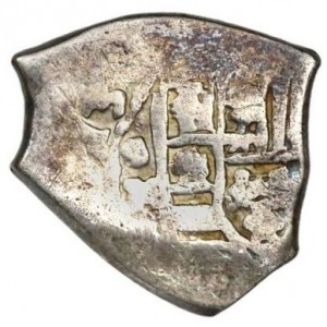 Аверс монеты Мексика, 2 реала, 1701-1728