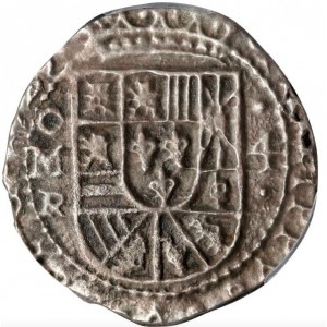 Аверс монеты Мексика, 4 реала, 1729-1732