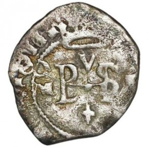 Аверс монеты Мексика, ½ реала, 1598-1620