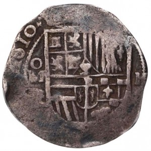 Аверс монеты Мексика, 2 реала, 1598-1614