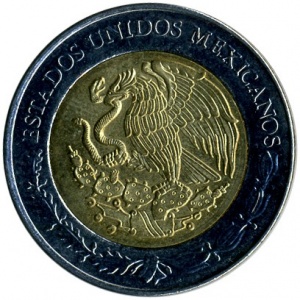 Аверс монеты Мексика, 5 песо, 2008, Франсиско Примо де Вердад и Рамос