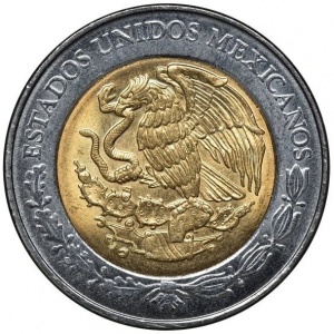 Аверс монеты Мексика, 5 песо, 2009, Хосе Мария Кос