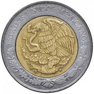 Аверс монеты Мексика, 5 песо, 2009, Белисарио Домингес