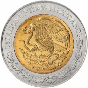 Аверс монеты Мексика, 5 песо, 2010, Франсиско Игнасио Мадеро