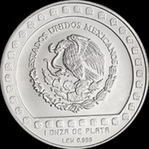 Аверс монеты Мексика, 5 новых песо, 1993, Ацтеки - Воины-орлы