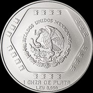 Аверс монеты Мексика, 5 новых песо, 1994, Майя - Lápida Tumba de Palenque