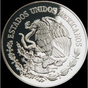 Аверс монеты Мексика, 5 песо, 1999, 100 лет военно-морской академии