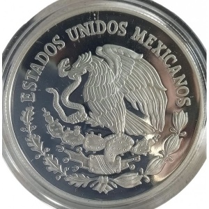 Аверс монеты Мексика, 10 песо, 2007, Сан-Луис-Потоси