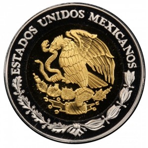 Аверс монеты Мексика, 100 песо, 2004, Sinaloa