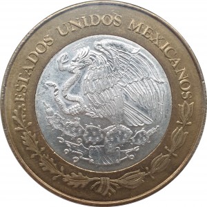Аверс монеты Мексика, 100 песо, 2006, Мичоакан