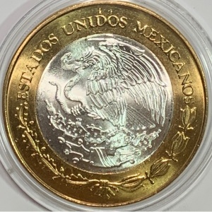 Аверс монеты Мексика, 100 песо, 2006, Идальго