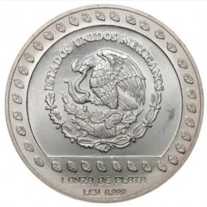 Аверс монеты Мексика, 100 песо, 1992, Воины-орлы