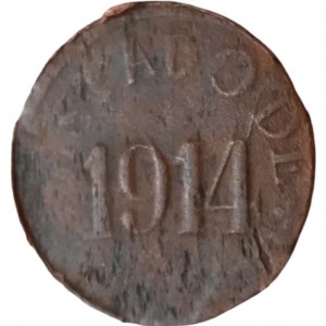 Аверс монеты Мексика (революционная), 1 сентаво, 1914