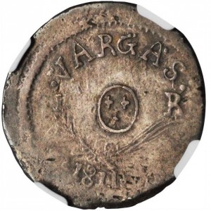 Аверс монеты Мексика (революционная), 1 реал, 1811-1812