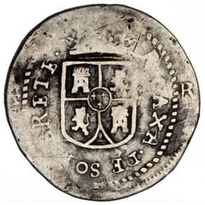 Аверс монеты Мексика (революционная), 4 реала, 1812
