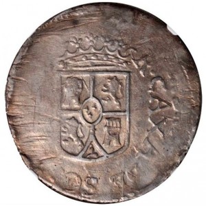 Аверс монеты Мексика (революционная), 8 реалов, 1811-1812