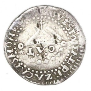 Реверс монеты Мексика (революционная), 1 реал, 1810-1811