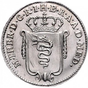 Аверс монеты Милан, 5 сольдо, 1778-1780
