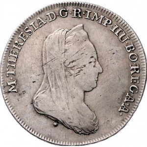 Аверс монеты Милан, 1 лира, 1779-1780