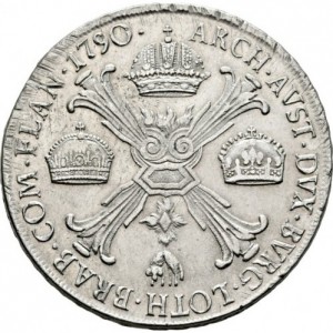 Реверс монеты Милан, 1 кроненталер, 1786-1790