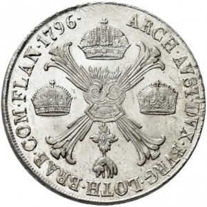 Реверс монеты Милан, 1 кроненталер, 1792-1799