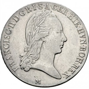Аверс монеты Милан, 1 кроненталер, 1799-1801