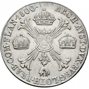 Реверс монеты Милан, 1 кроненталер, 1799-1801