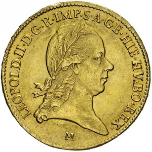 Аверс монеты Милан, 1 соврано, 1790-1792