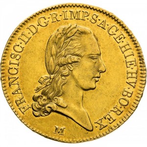Аверс монеты Милан, 1 соврано, 1792-1800