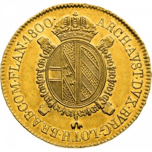 Реверс монеты Милан, 1 соврано, 1792-1800