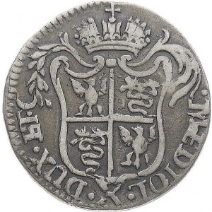 Реверс монеты Милан, 10 сольдо, 1762-1767