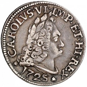 Аверс монеты Милан, 20 сольдо, 1723-1726
