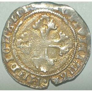 Аверс монеты Милан, 1 гроссо, 1447