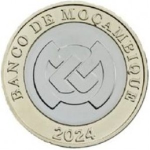 Аверс монеты Мозамбик, 10 метикалов, 2024