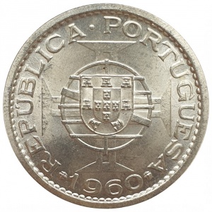 Реверс монеты Мозамбик, 5 эскудо, 1960