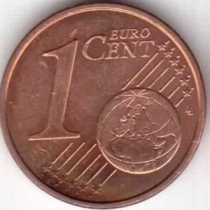 Реверс монеты Монако, 1 евроцент, 2001-2005