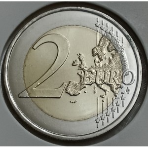 Реверс монеты Монако, 2 евро, 2025