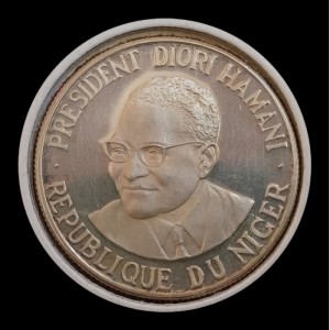 Аверс монеты Нигер, 500 франков, 1960, Независимость