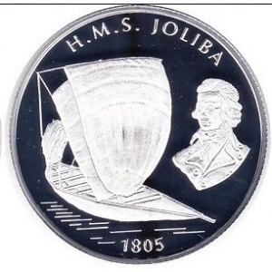 Реверс монеты Нигер, 1000 франков, 2010, HMS Joliba