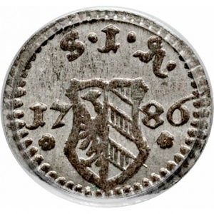 Аверс монеты Нюрнберг, 1 пфенниг, 1754-1790