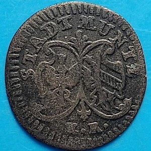 Аверс монеты Нюрнберг, 1 крейцер, 1786