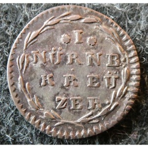 Аверс монеты Нюрнберг, 1 крейцер, 1799
