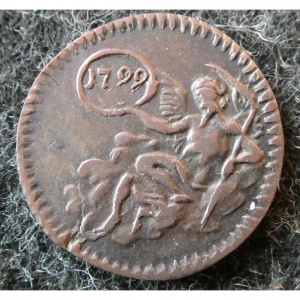Реверс монеты Нюрнберг, 1 крейцер, 1799